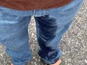 Peed My Jeans at the Storage Shed