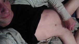 Post-Orgasm Cum-Play and Cum-Eating: Dildo in My Tight Asshole (11/07/2019)