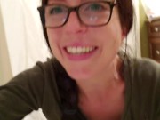 Desperate Sitting Shower Pee 1/16