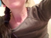 Desperate Sitting Shower Pee 15/16