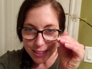 Desperate Sitting Shower Pee 4/16