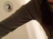 Desperate Sitting Shower Pee 5/16