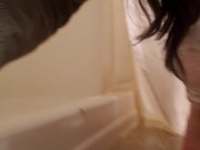 Desperate Sitting Shower Pee 7/16