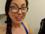 Pissing In A Bowl Wearing Red Heels and Lingerie From My Amazon Wish List! 5/16