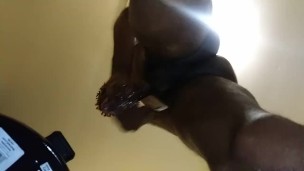 Cummed just now