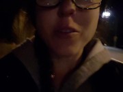 Nightime Piss On The Side Of The Busy Road 2/16