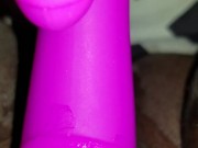 Black pussy play close up REAL THROBBING ORGASM 
