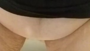 BBW Mature MILF Quick Public Restroom Piss pee