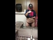Wearing a Clit Vibe Out in Public BBW Mature MILF