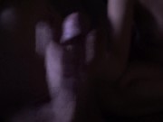 Jamie Stone POV Blowjob 12 - Baseball Player Gets Blowjob in Back Seat of Car - Hot Couple Action 12/16