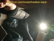 Heather Kane makes him cum quicker than her cigarette LOL 3/16