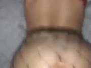 Bubble butt teen covered in cum and fucked by black cock  16/16
