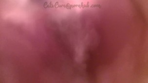 Desperate Amateur Slut Pissing All Over The Camera - POV