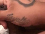 Jacking off in bathroom 