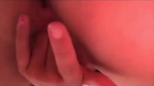 White Girl Fingers Wet Tight Pussy 