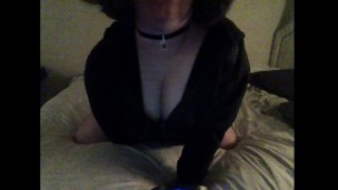 Gamer Girl Orgasms Twice with Vibrating Toy