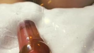 Blonde Sissy Crossdresser Trap Takes Dildo Anal