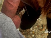 Минет на пляже от блядовитой незнакомки-Eva Last 11/16