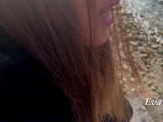 Минет на пляже от блядовитой незнакомки-Eva Last 3/16