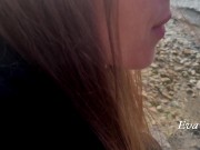 Минет на пляже от блядовитой незнакомки-Eva Last 4/16