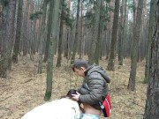 милфы гуляют в осеннем лесу, красивый минет, сперма в рот - Screenshot 14 of 16 - Forest Walk