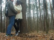 милфы гуляют в осеннем лесу, красивый минет, сперма в рот - Screenshot 5 of 16 - Milf Hd