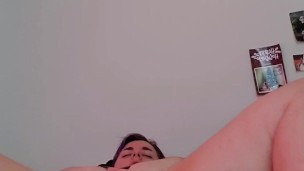 Trans boy Fucks Himself to the Thought Of Daddy's Cock