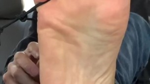 Toe tied self tickle 