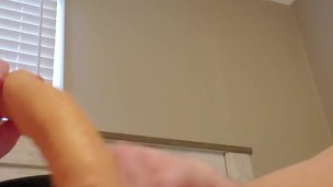 Playin with my double dildo