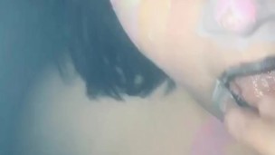 Tattooed bbw squirter
