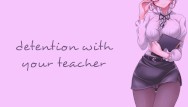 Anime porn english - Detention with your teacher teacher series sound porn english asmr