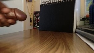 Big Cumshot solo Handjob