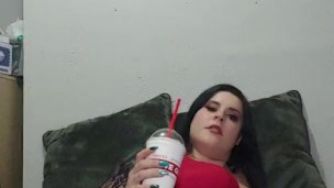 Sucking Off Five Guys Mukbang Video