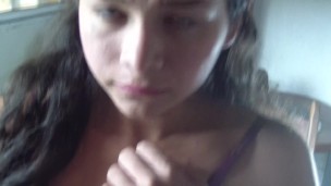 AMATEUR STEPSISTER | Sweet seduction of a latin whore