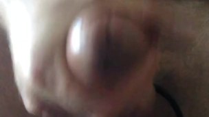 Tied off cum shot.