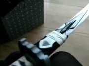 2B COSPLAYER SHOWS  WHAT WILL DO WITH HER FEET ON YOUR DICK!