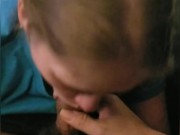 Long and Delicious Blowjob while watching TV