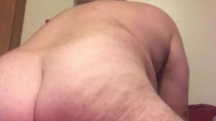 Ass view of the pocket pussy