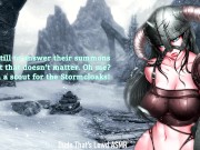 A Stormcloaks Scout WANTS YOU! (18+ ASMR) 1/16