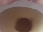Close up Yellow morning Pee 