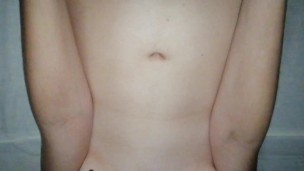 Cum in panties of a girl from Tinder on a first date