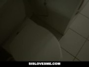 SisLovesMe - Pretty Blonde Sis Takes Her Stepbrother's Big Cock Inside Her 7/16