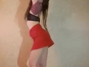 Dance and strip to Halsey-Gasoline.(tease to full nude)  5/16