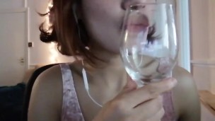 Glass Licking & Kissing JosyLola ASMR