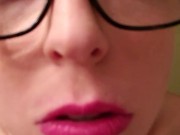 Nerdy Girl Feels Herself Up. Tiny Tits and Jiggly Ass 16/16