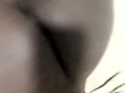 Waiting on you to come pound my ass daddy 