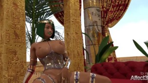 2 hot Futanari and horny girl fuck each other bareback and cum together