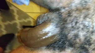 One Leg Cocked and Busting a Nut!! Part 2
