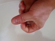 Woke up with a hard on and tried to simulate my girls pussy