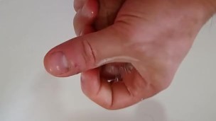Woke up with a hard on and tried to simulate my girls pussy